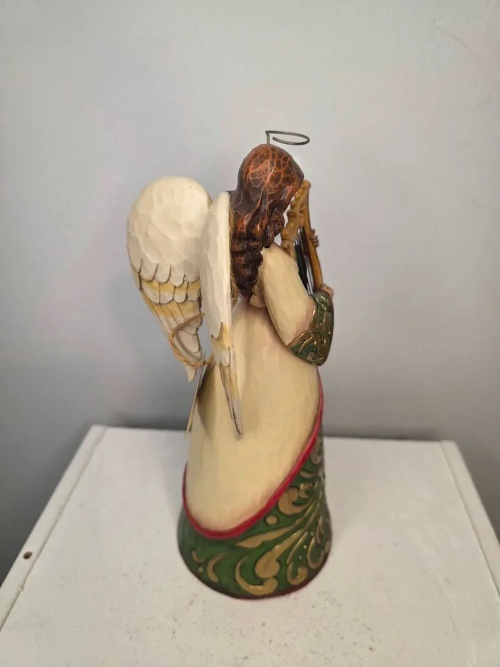 Jim Shore Heartwood Creek Holiday Harp Harmony Angel Christmas Holiday NWT